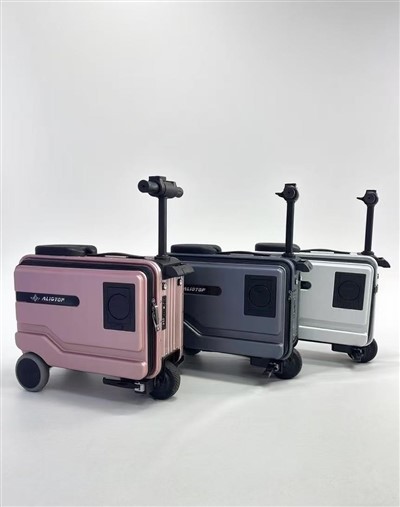 Elektrisch zittende-aangedreven rijkoffer